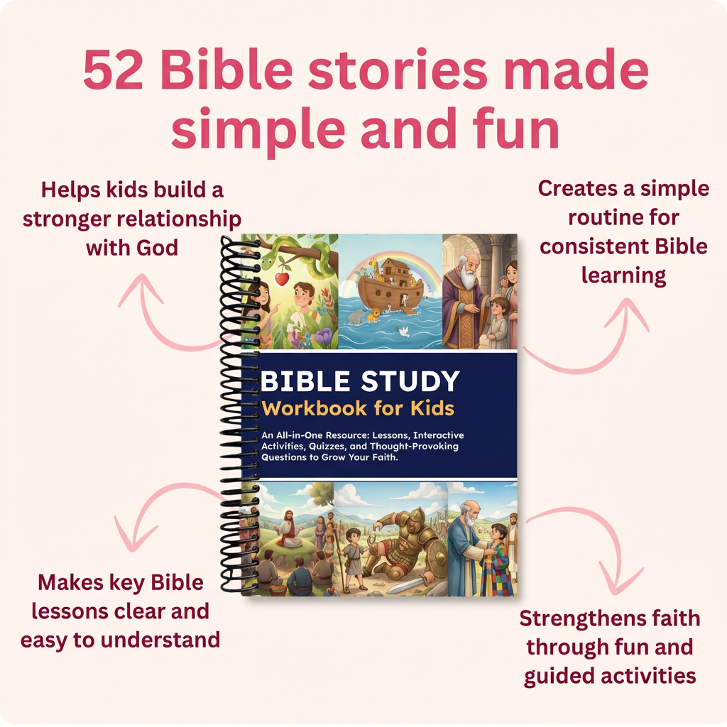 Kids Bible Study Workbook