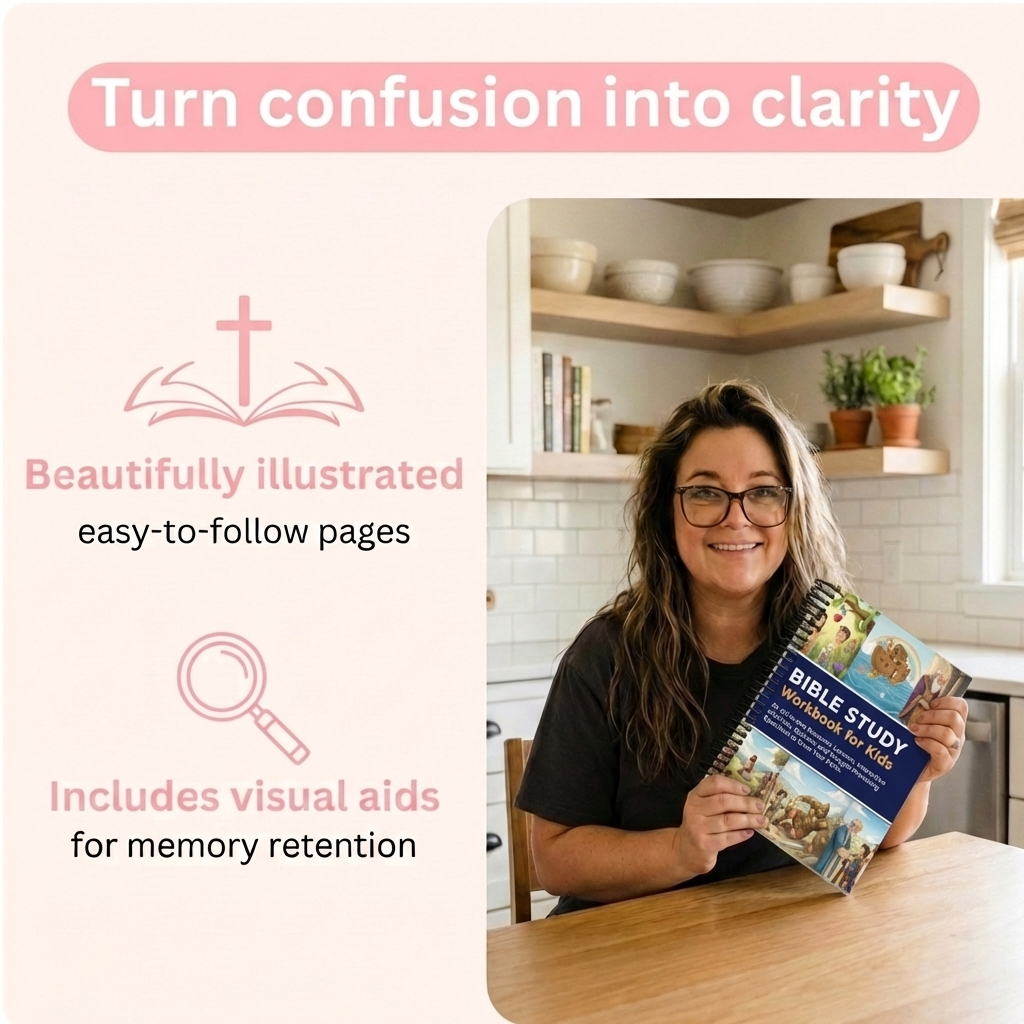 Kids Bible Study Workbook